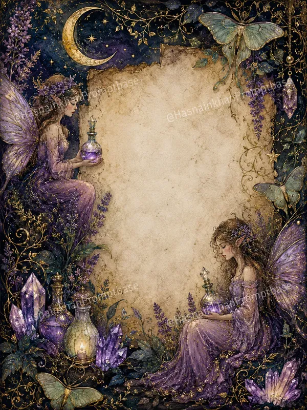 Mystical Fairy Garden Frame Journals
