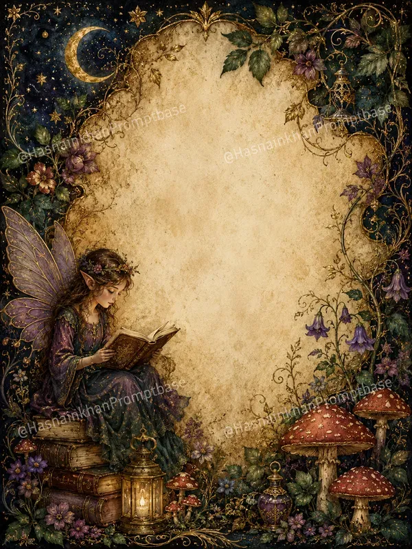 Mystical Fairy Garden Frame Journals
