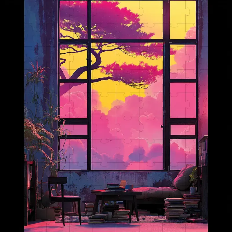 Illustrations Anime Sunset Nostalgic