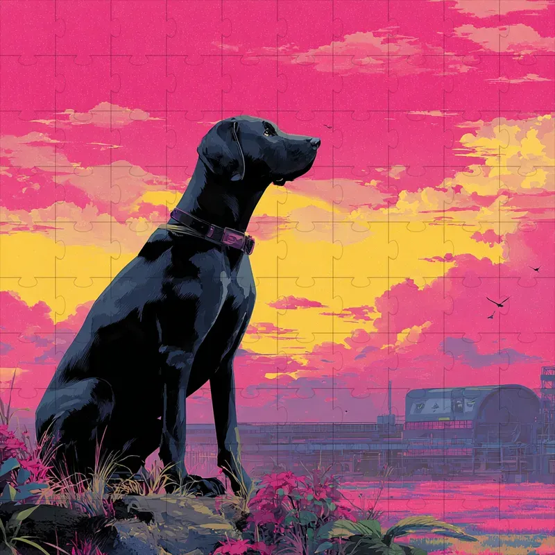 Illustrations Anime Sunset Nostalgic