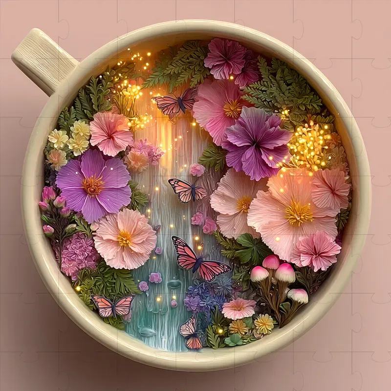 Fantasy Realms In Cups