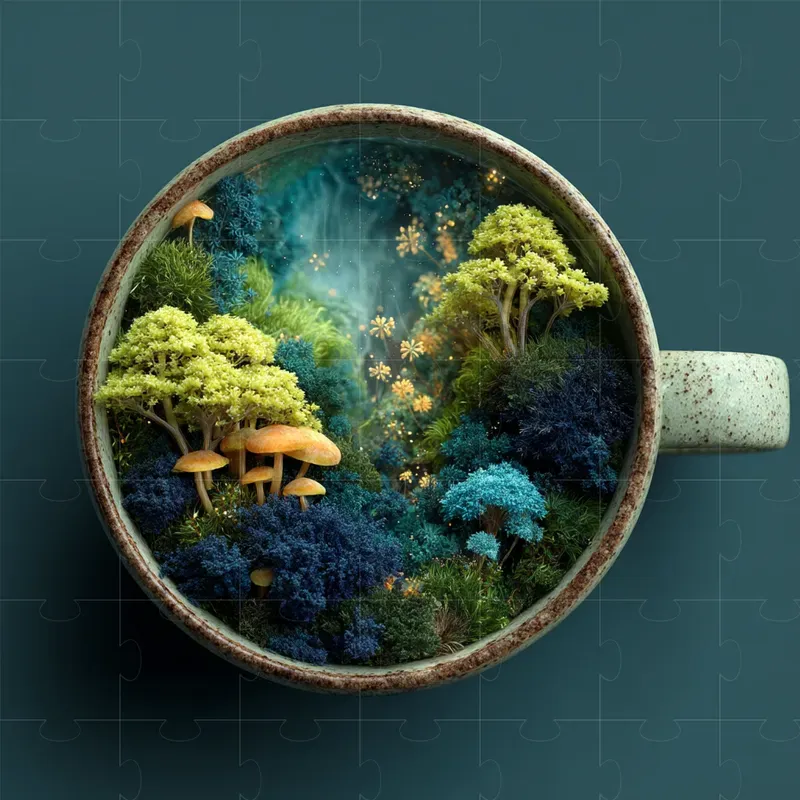 Fantasy Realms In Cups