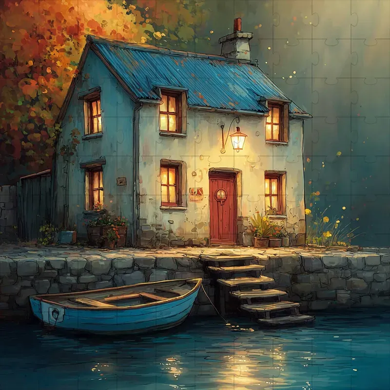 Painterly Storybook Pixar Concept Art