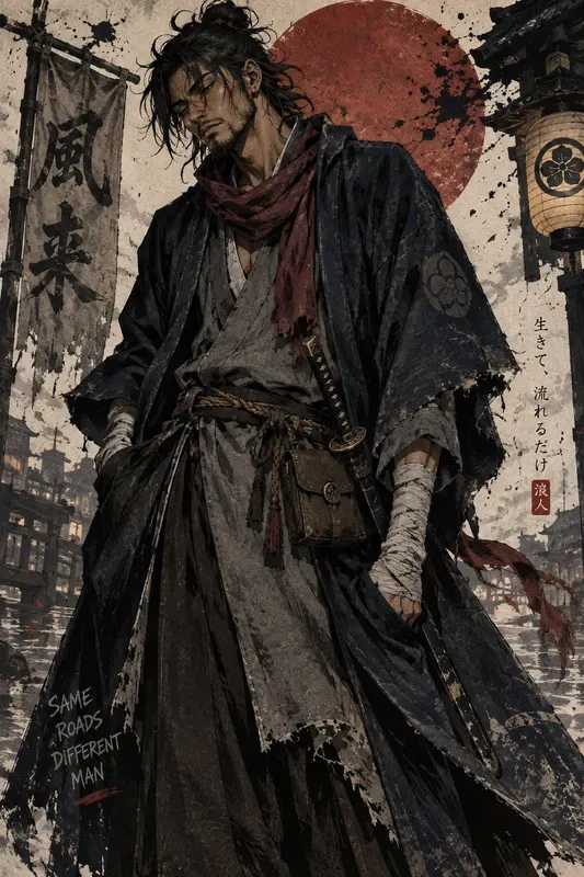 Hiphop Ronin Portraits
