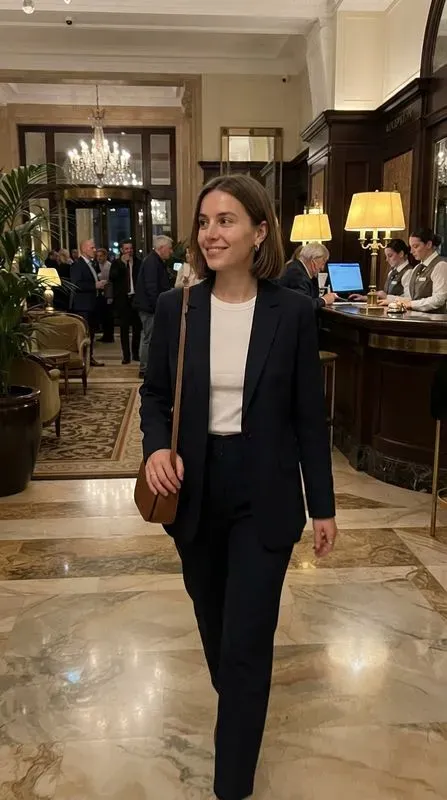 Realistic Chic Hotel Lobby Photos