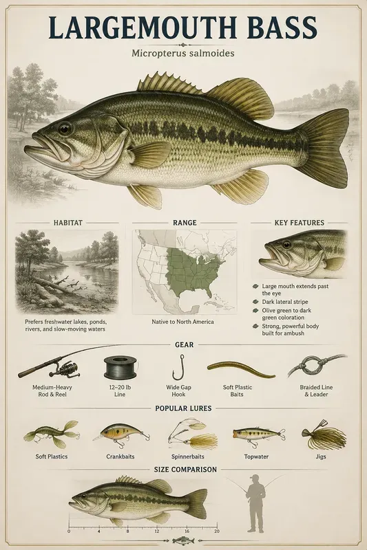 Game Fish Infographic Poster Generator