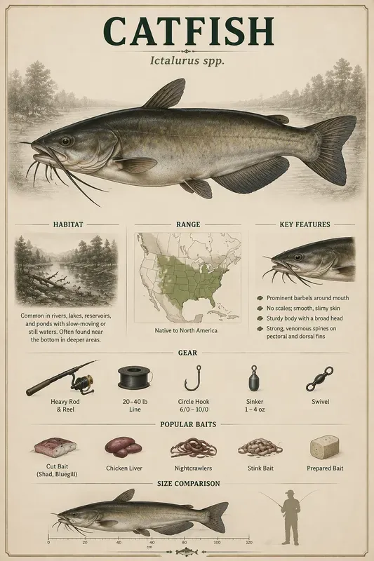 Game Fish Infographic Poster Generator