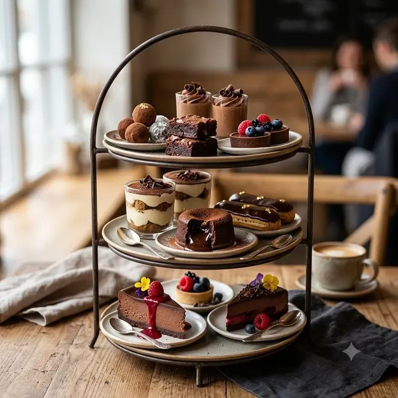 Luxury Dessert Stand Photography