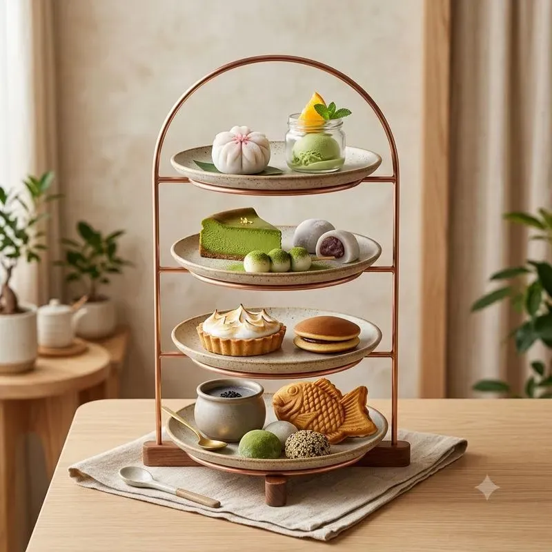 Luxury Dessert Stand Photography