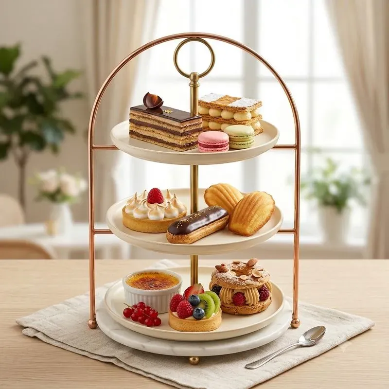 Luxury Dessert Stand Photography