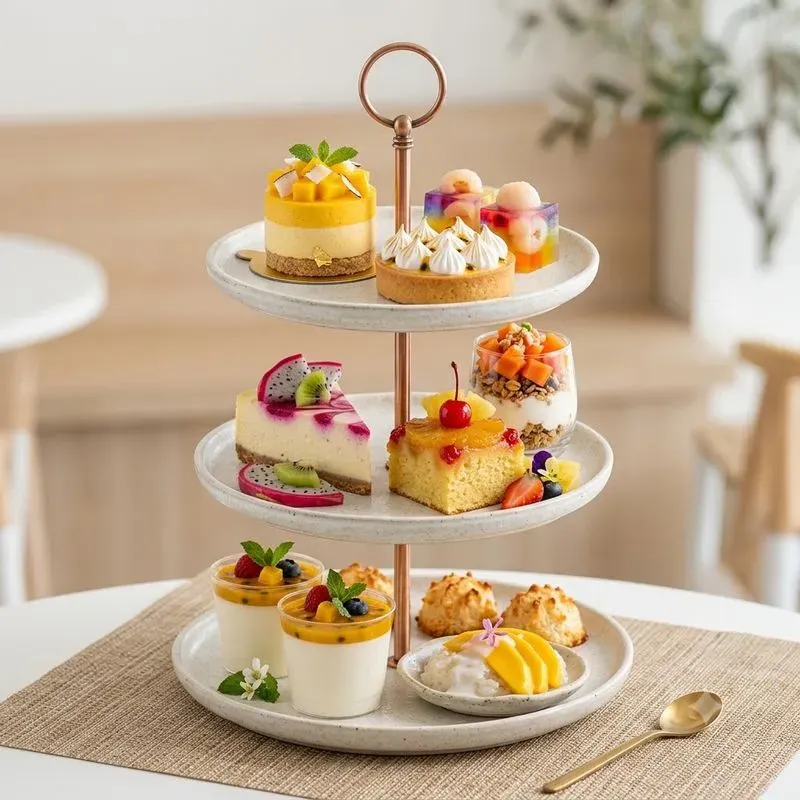 Luxury Dessert Stand Photography