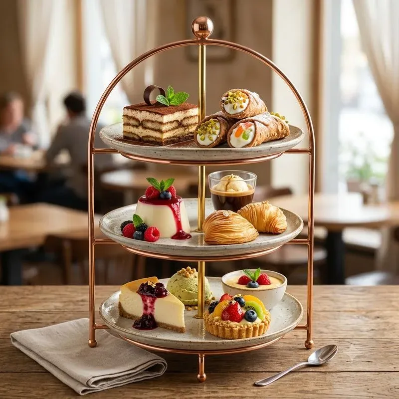 Luxury Dessert Stand Photography