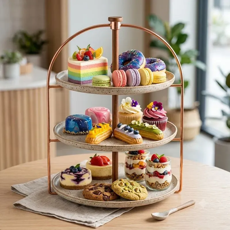 Luxury Dessert Stand Photography
