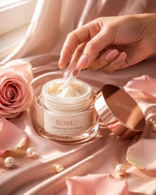 Cinematic Luxury Skincare Ads