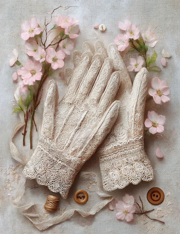 Mothers Day Vintage Lace Junk Journals