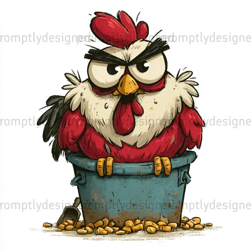 Farm Chicken Clip Art