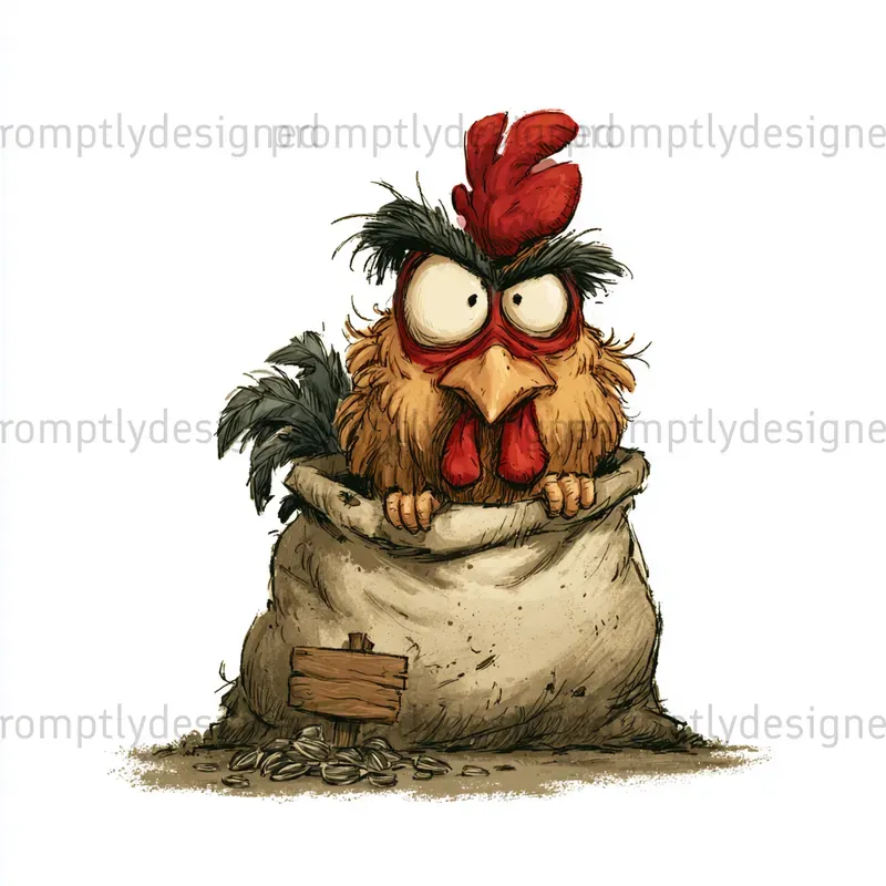 Farm Chicken Clip Art