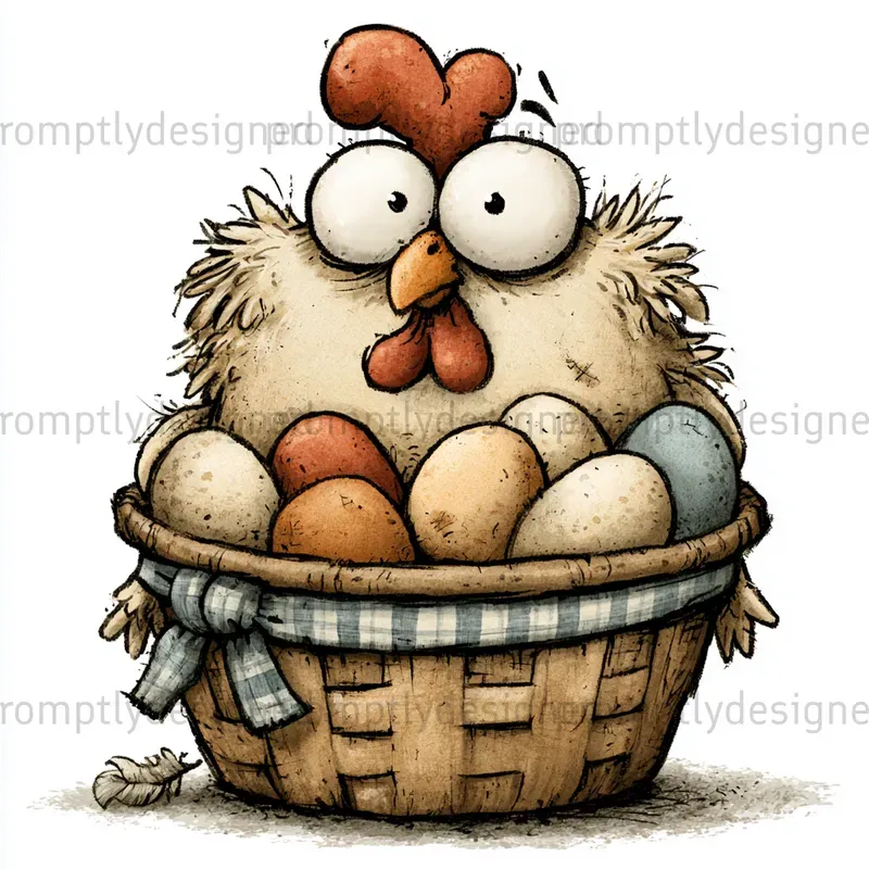 Farm Chicken Clip Art