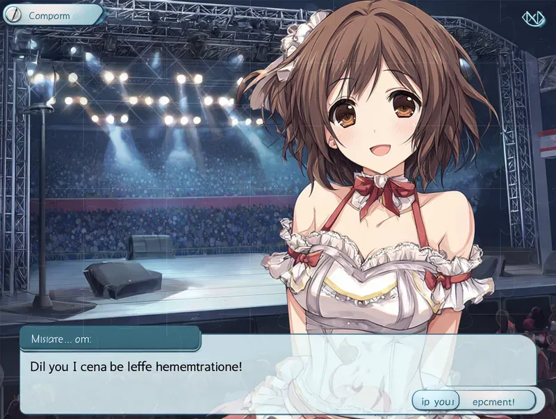 Japanese Visual Novel Game Dialogue