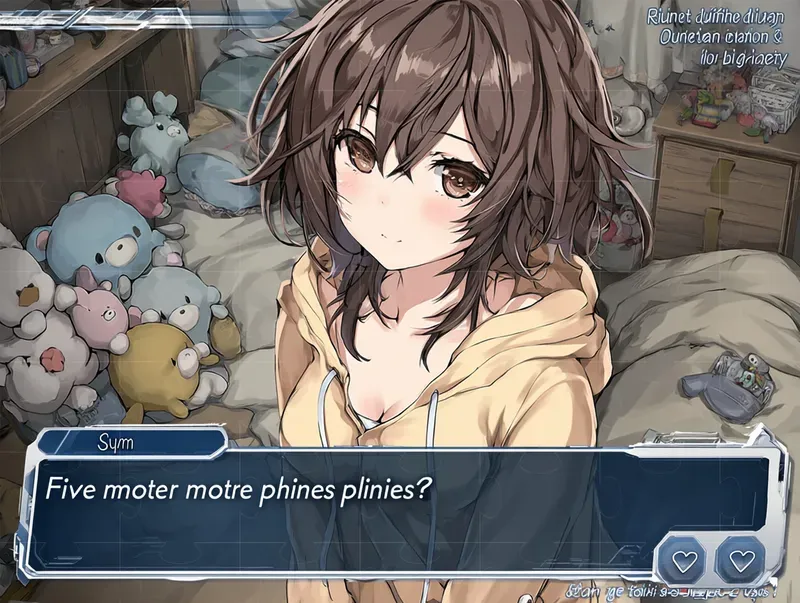 Japanese Visual Novel Game Dialogue