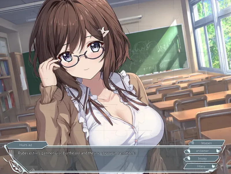 Japanese Visual Novel Game Dialogue