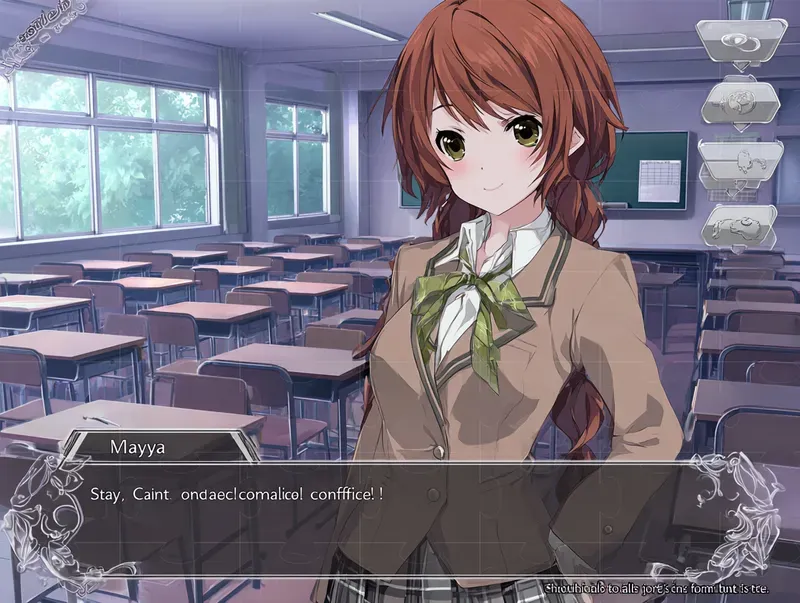 Japanese Visual Novel Game Dialogue