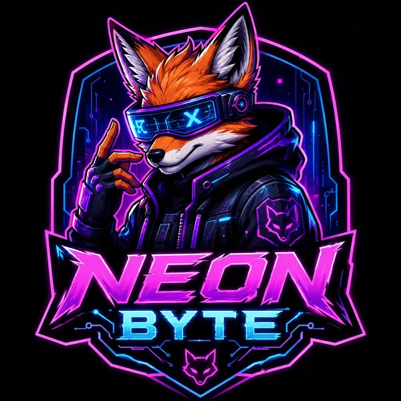 Premium Neon Character Logos
