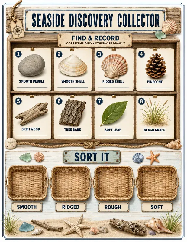 Collect And Sort Scavenger Hunts