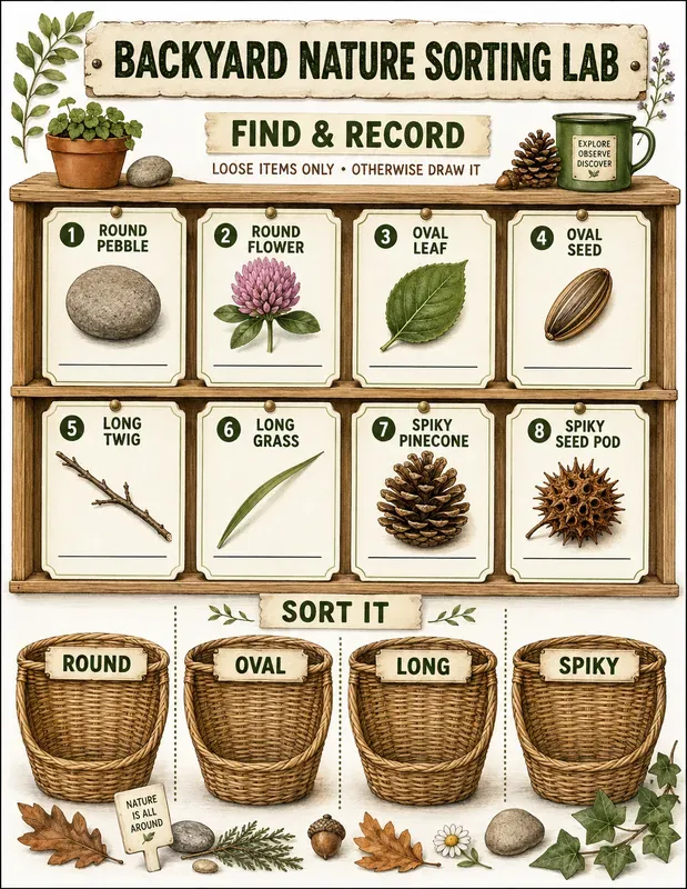Collect And Sort Scavenger Hunts