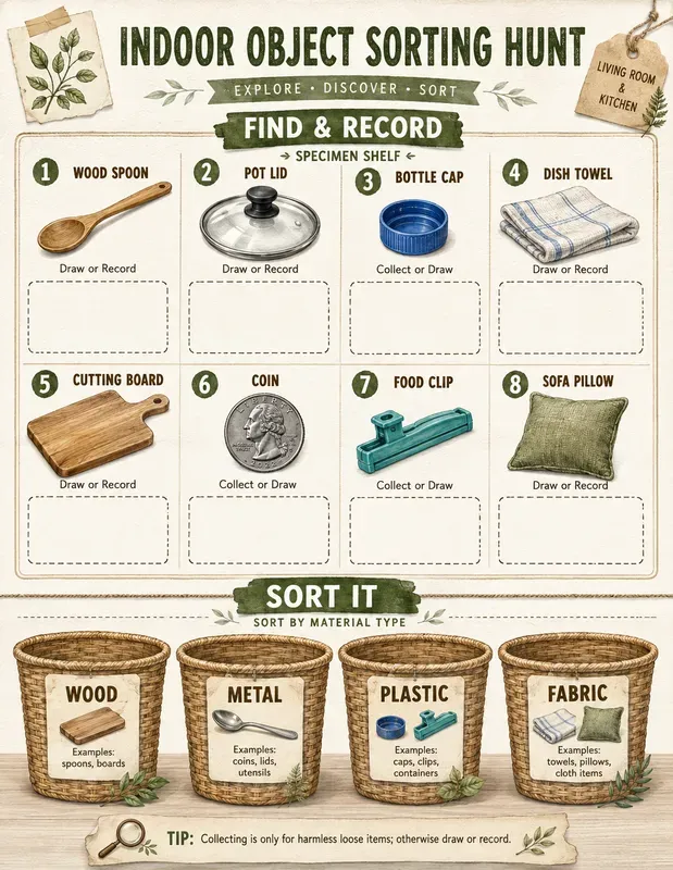 Collect And Sort Scavenger Hunts
