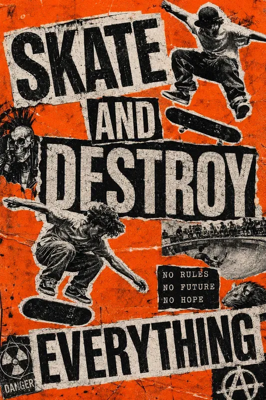 Punk Zine Ransom Note Posters