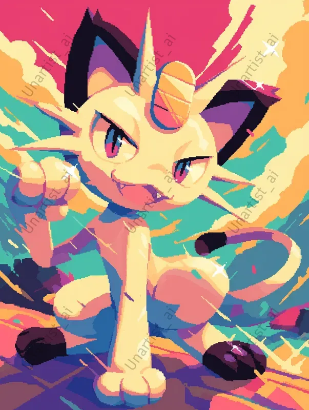 Dynamic Pokemon Pixel Art 