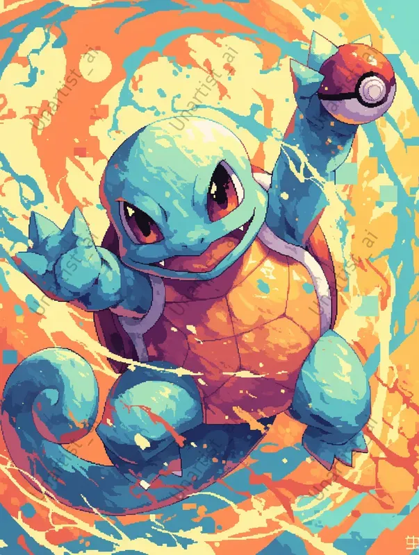 Dynamic Pokemon Pixel Art 