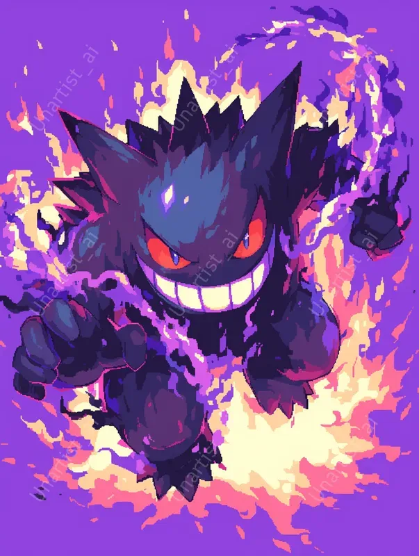 Dynamic Pokemon Pixel Art 