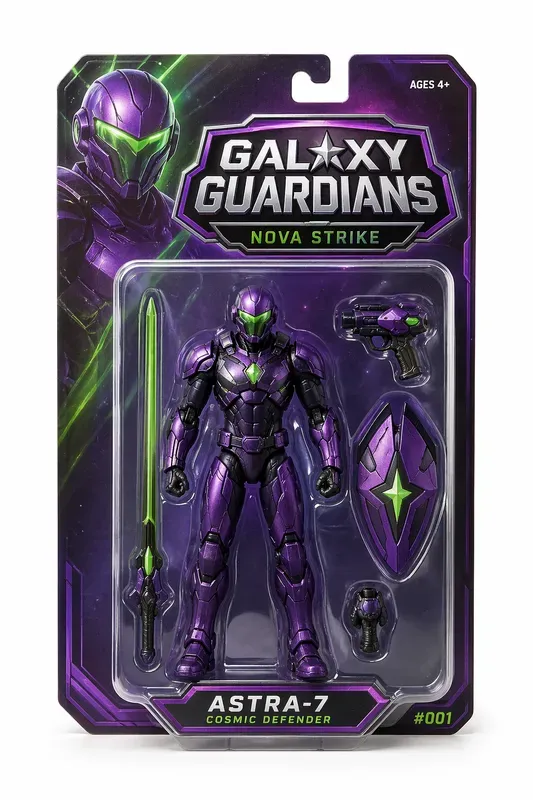 Action Figure Blister Pack Photos 8K