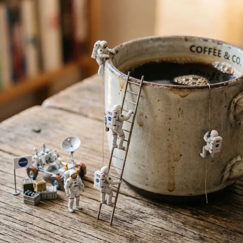 Tiny Astronaut Macro Scene Kits