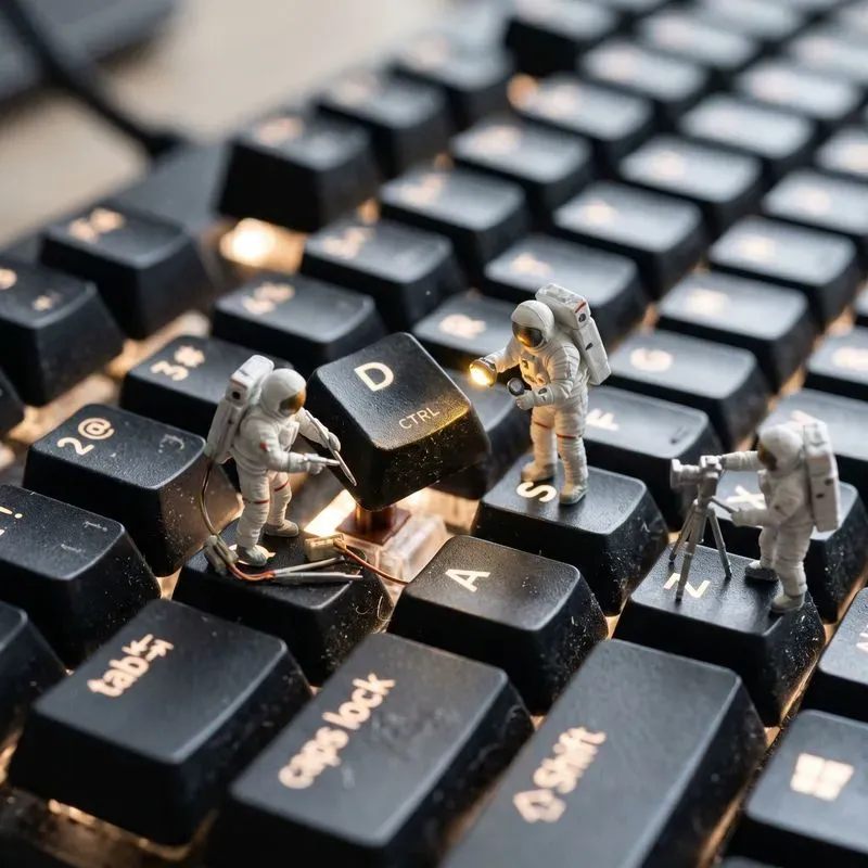 Tiny Astronaut Macro Scene Kits