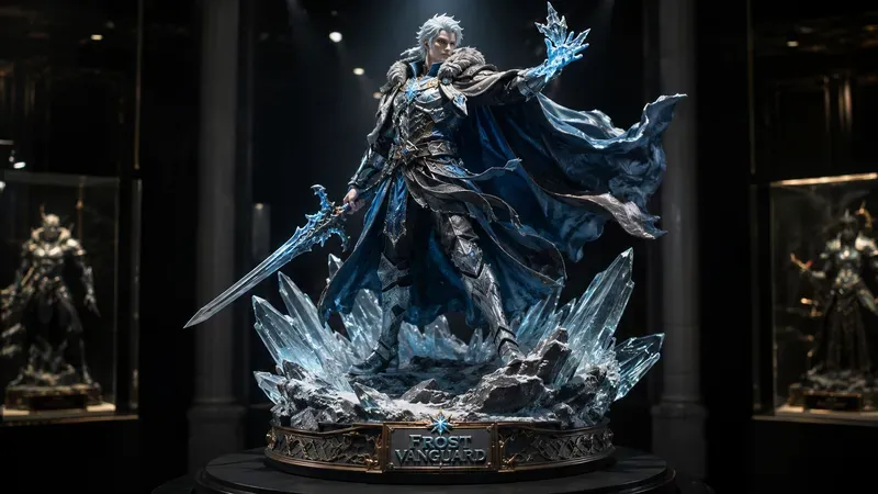 Epic Superhero Statue Masterpieces 8K