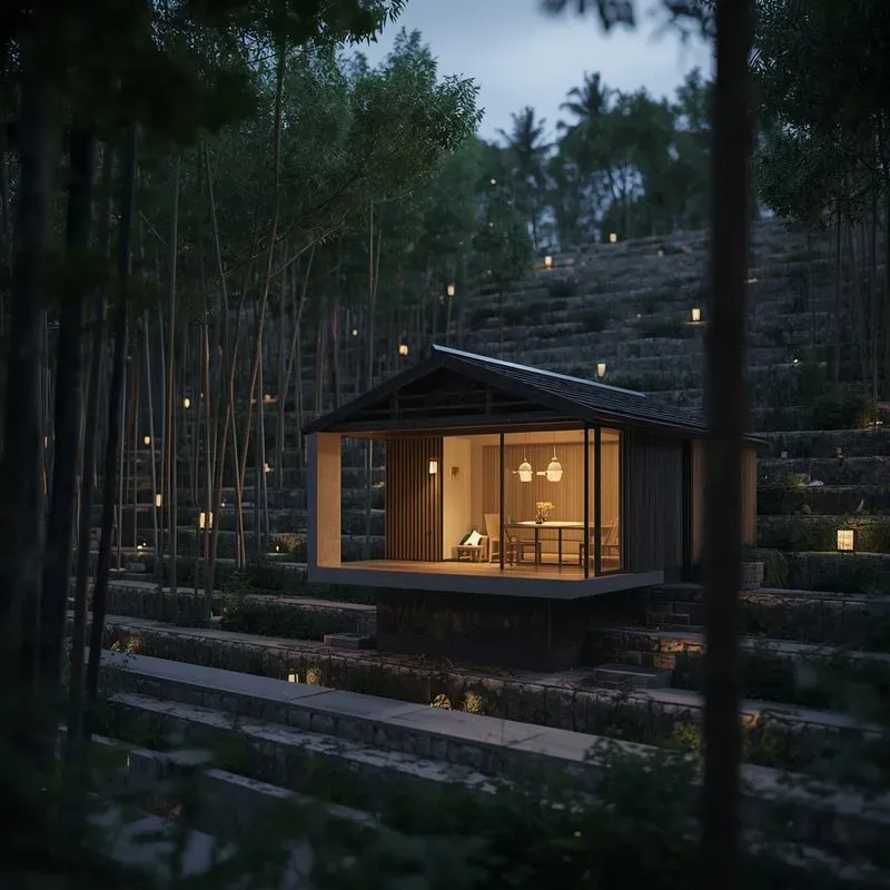 Nightfall Microvilla Renders