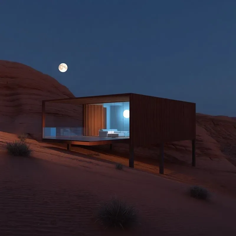 Nightfall Microvilla Renders