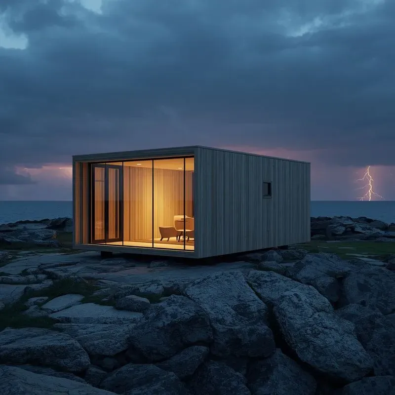 Nightfall Microvilla Renders