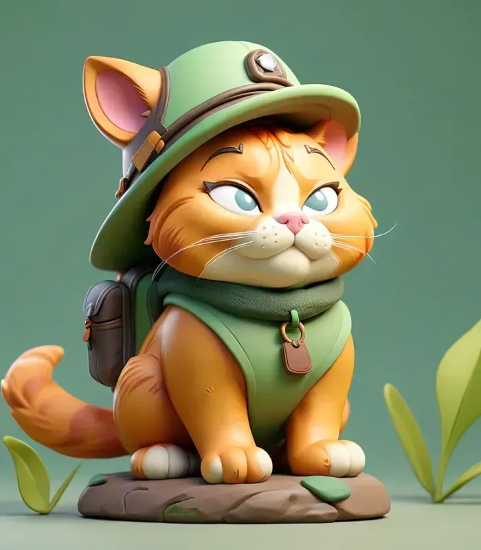3D Ultrastylized Claymorphism Characters