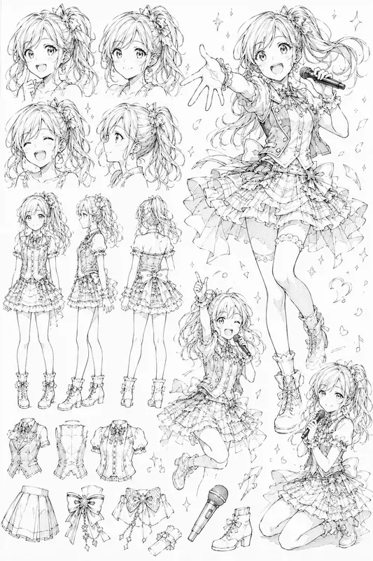Manga Sketchbook Generator