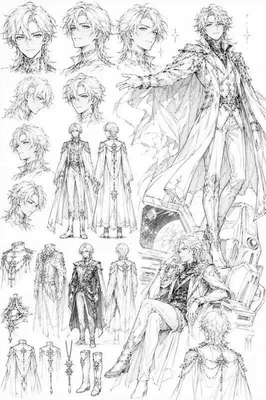 Manga Sketchbook Generator