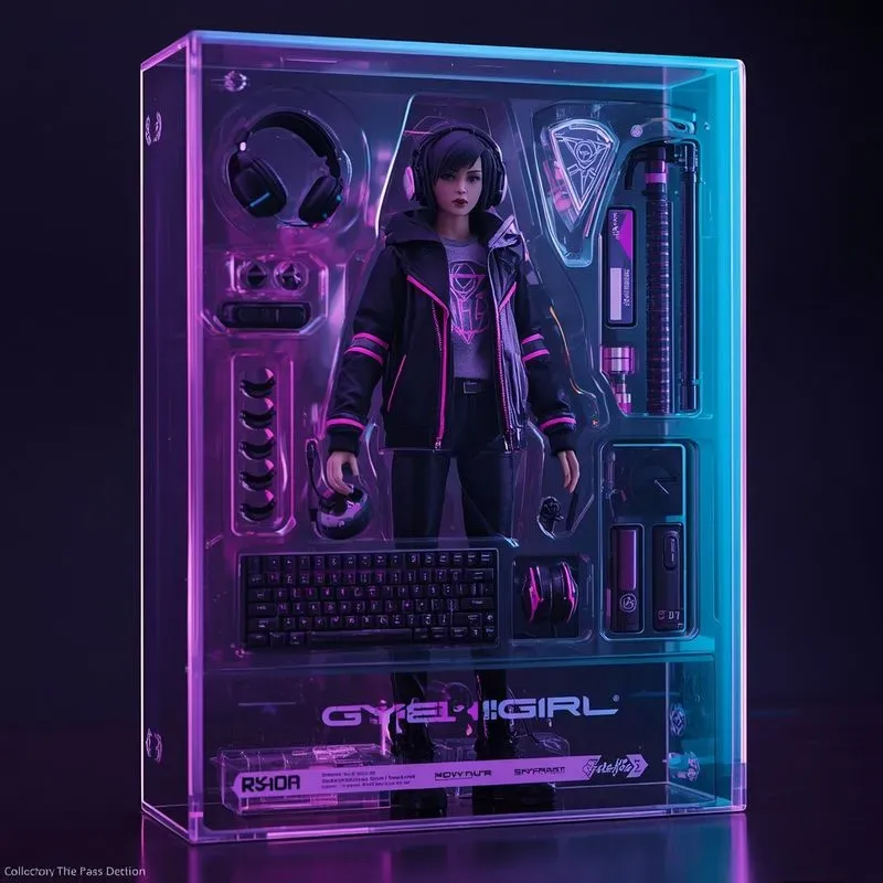 Viral Action Figure Packaging Generator