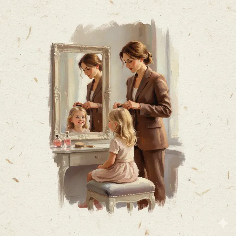 Mothers Love Oil Painting Art