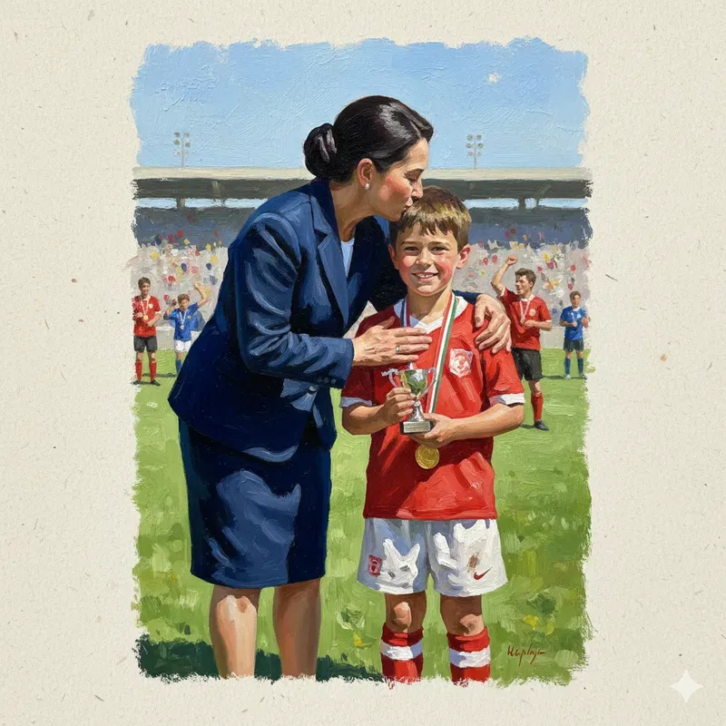 Mothers Love Oil Painting Art