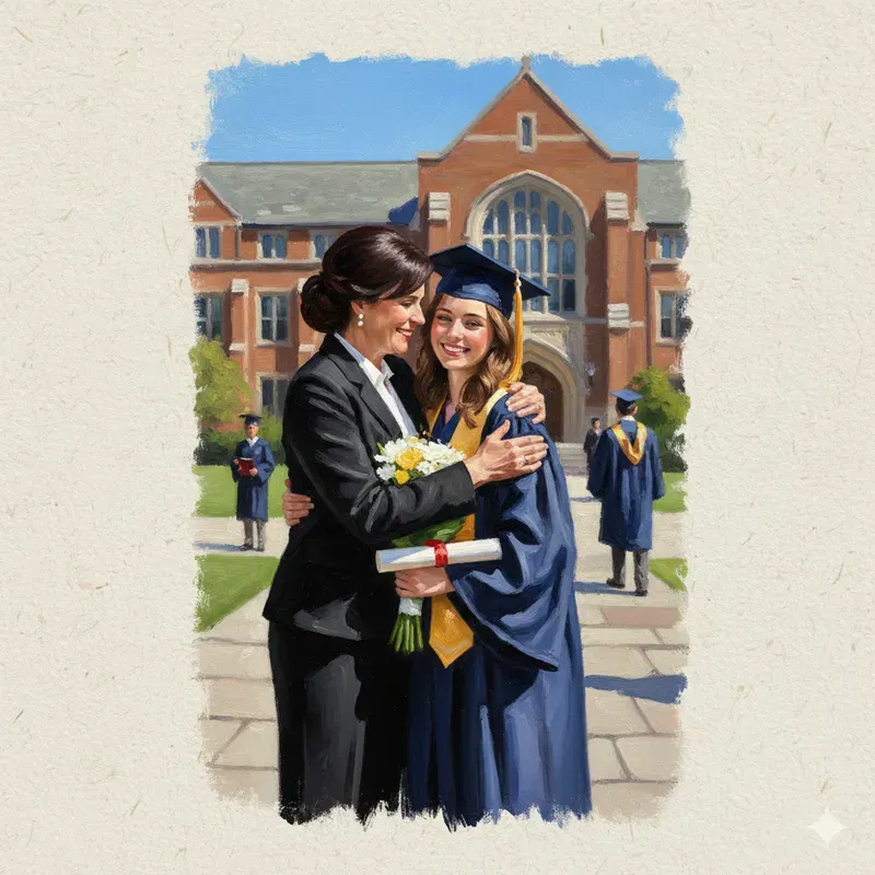 Mothers Love Oil Painting Art