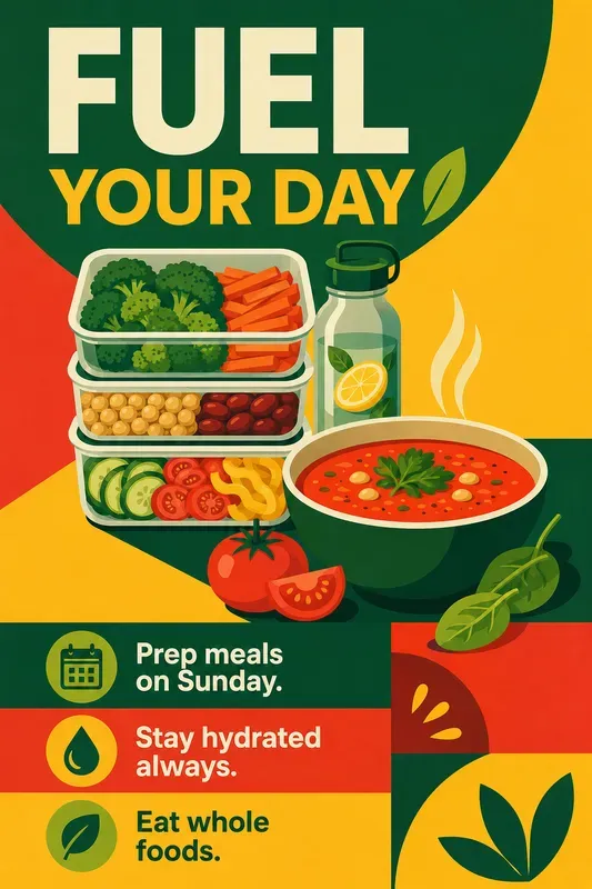 Modern Wellness Worklife Poster Art