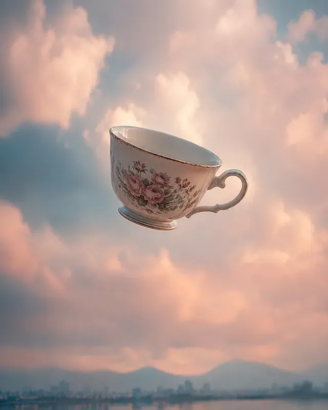 Floating Object Surreal Art